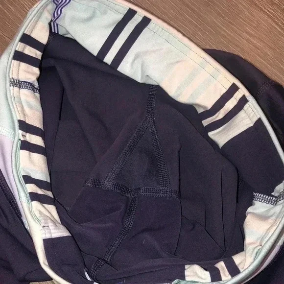 Lululemon blue Cropped Capri Legging size 4 - Picture 12 of 12